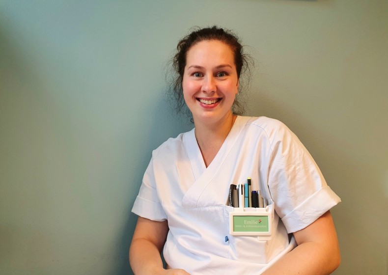 Møt Emilie - en nyutdannet stomisykepleier Møt Emilie - en nyutdannet stomisykepleier