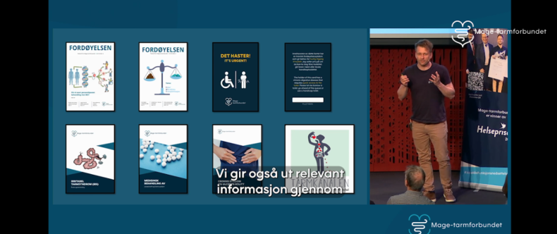 Nå kan du se markeringen av IBD-dagen på nett! Nå kan du se markeringen av IBD-dagen på nett!